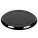 A black circular WNA Comet catering tray.