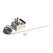A Vulcan High Limit Cutoff Switch, a small metal box with a switch, a cable, and a metal rod.
