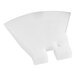 A white plastic Cleveland scrapper blade.