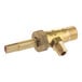 A brass Garland valve with a nut.