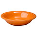 Homer Laughlin 459325 Fiesta Tangerine 6.25 oz. Fruit Bowl / Monkey Dish - 12/Case