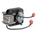 A Beverage-Air evaporator motor with wires and a wire harness.