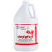 A white jug of Noble Chemical Knockout Concentrated Liquid Heavy Duty Oven & Grill Degreaser on a counter.