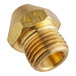A brass Vulcan orifice with the number 4 on it.