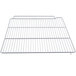 a close up of a metal grid