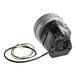 A black and silver Metro Blower Assy 120v electric motor with a wire.