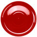 Tuxton BQA-1315 DuraTux 13 1/8 inch Cayenne China Pizza Serving Plate - 6/Case