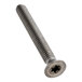 A close-up of a Manitowoc Ice 1/4-20X2.13 Torx Flt Hd screw.