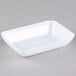 A white Fineline rectangular plastic tray.