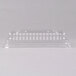 A clear plastic Fineline serving tray lid with a handle.
