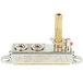 A B200 Bi-Metal thermostat with a metal handle.