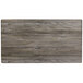 Grosfillex US72VG45 VanGuard 30 inch x 72 inch Vintage Oak Resin Indoor Table Top