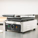 A Galaxy single panini sandwich grill on a counter.