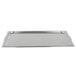A Vollrath stainless steel rectangular tray with a lid and handles.