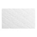 A white rectangular glassine pad with a gold floral pattern.