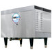 A stainless steel Hubbell liquid propane booster heater with a water tank.