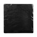 A black square faux slate melamine serving board.