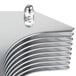 A metal Choice Prep tomato slicer pusher head assembly.