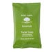 A green package of Basic Earth Botanicals facial soap bars.