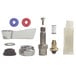 A close-up of a Fisher stainless steel swivel stem repair kit for faucets.