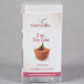 A white plastic box with the words "Fineline Tiny Temptations 2 oz. Tiny Barware White Plastic Cube Bowl" and a picture of the bowls.