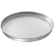 A Chicago Metallic aluminized steel round cake pan.