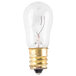 6 Watt Clear Indicator Light Bulb - 10/Pack