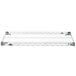A chrome Metro Super Erecta wire shelf.