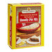 A box of Golden Barrel Shoofly Pie Mix on a counter.