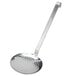 a close-up of a ladle