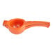 A Choice orange juicer with a handle.