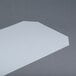 A translucent white sheet of paper.