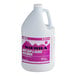 A white jug of Sierra by Noble Chemical anti-slip floor finish with a purple label.