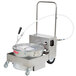 MirOil BD707 75 lb. Fryer Oil Electric Filter Machine and Discard Trolley