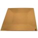 Tabletop Classics TRG-6670 13 inch Gold Square Acrylic Charger Plate