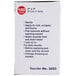 A white box of 100 Medique Medi-First Non-Adherent Sterile Pads with black and blue text.