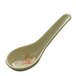 Thunder Group 7003GD Gold Orchid .75 oz. Melamine Won Ton Soup Spoon - 60/Pack