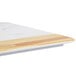 a close-up of a white surface