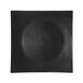 10 Strawberry Street LABLK-12SQ 12 inch Lacquer Square Black Charger Plate