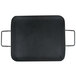 An American Metalcraft wrought iron griddle pan with handles.