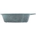 A grey HS Inc. polyethylene bowl with a handle.