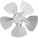 a close up of a fan