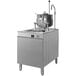 Cleveland 24-EM-K6-24 Electric Tilting 6 Gallon 2/3 Steam Jacketed Kettle with Modular Generator Base - 240V, 3 Phase, 24 kW