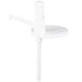 A white plastic pump with a white handle.