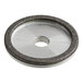 A Hobart I stone service assembly with a circular grinding wheel with a black and white finish.