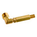 A Vulcan brass orifice extension with a gold nut.