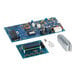 A Lincoln 370411 control and display board kit with circuit boards, a display module, a ribbon cable, and connectors.