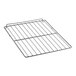 A US Range metal oven rack with wire bars.