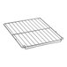 A US Range metal oven rack with a wire grid on top.