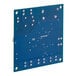 A blue rectangular Hoshizaki timer board with silver screws.